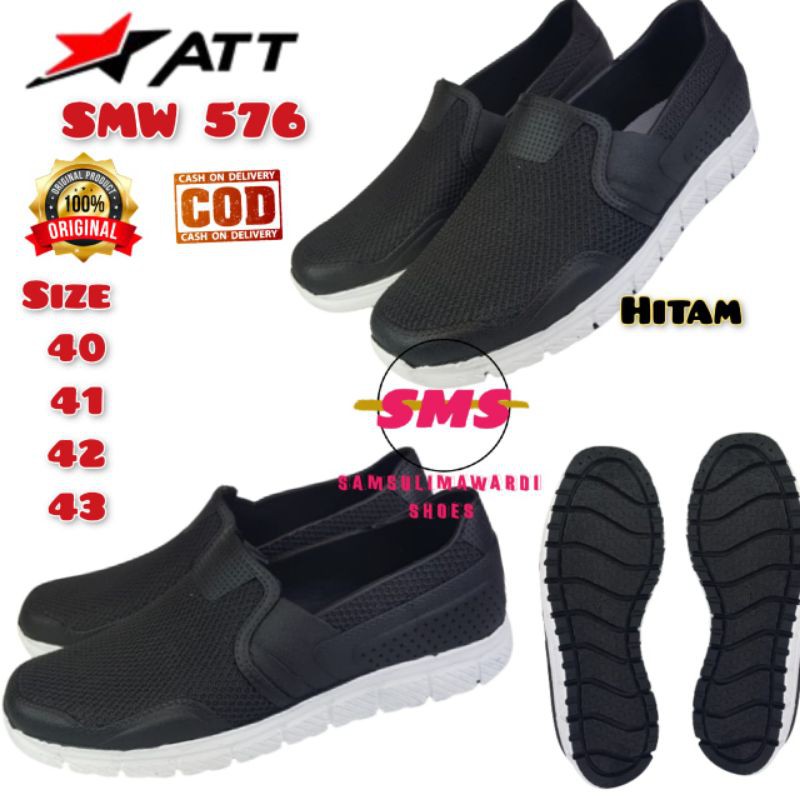 SEPATU PRO ATT ORIGINAL SMW 576 SLIP ON