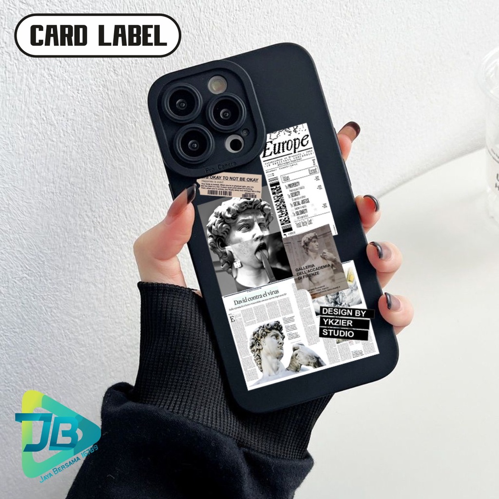 SOFTCASE CASE SILIKON PROCAMERA CARD LABEL OPPO VIVO SAMSUNG REALME XIAOMI IPHONE INFINIX ALL TYPE JB5639
