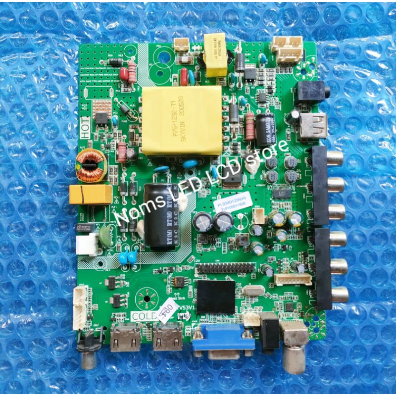 MB 24D123 MAINBOARD TV POLYTRON PLD 24D123NVG-PLD 24D123-24D123NVG