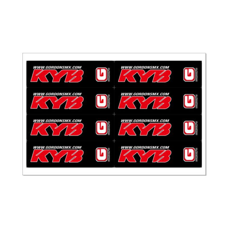 Stiker KYB Gordon