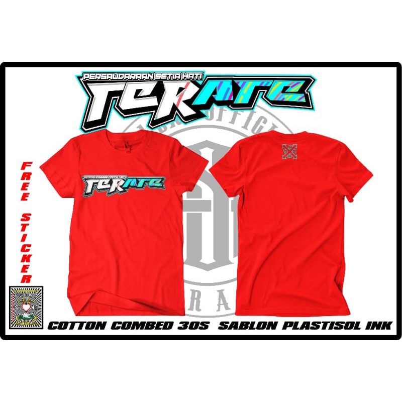 KAOS PSHT TERBARU KAOS DISTRO ORIGINAL PRODUK KAOS TERATE KAOS TERATE SIMPEL