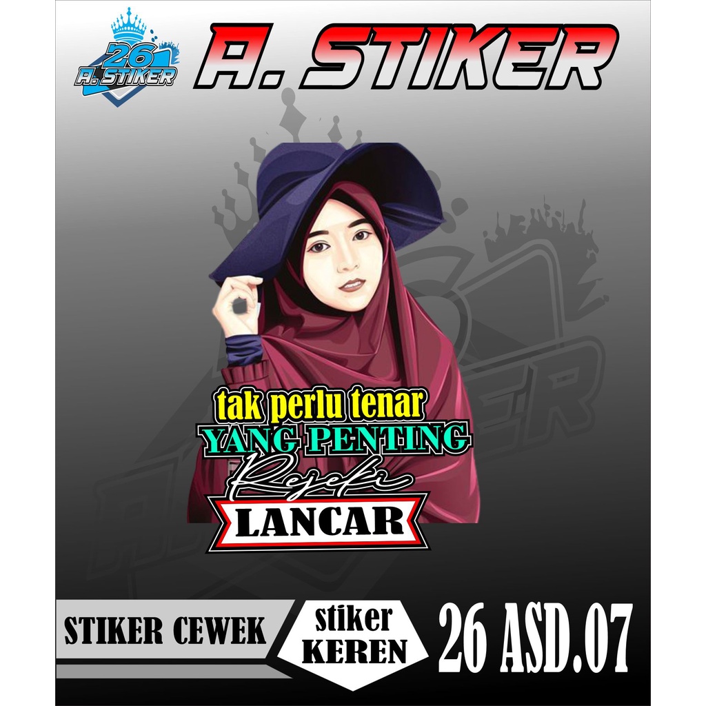 stiker cewek stiker mobil stiker truk stiker motor stiker variasi mobil