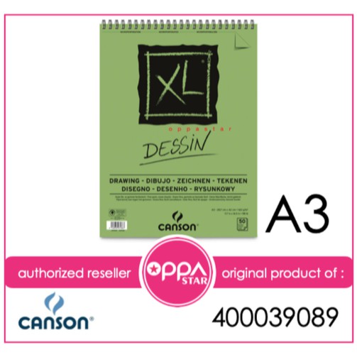 

Canson XL Dessin Drawing A3 50 160 Kertas Gambar 400039089