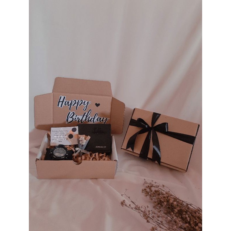 

(BOY'S PACKAGE) HAMPERS/GIFT BOX/KADO ULANG TAHUN/ANNIVERSARY/KADO WISUDA/KADO COWOK