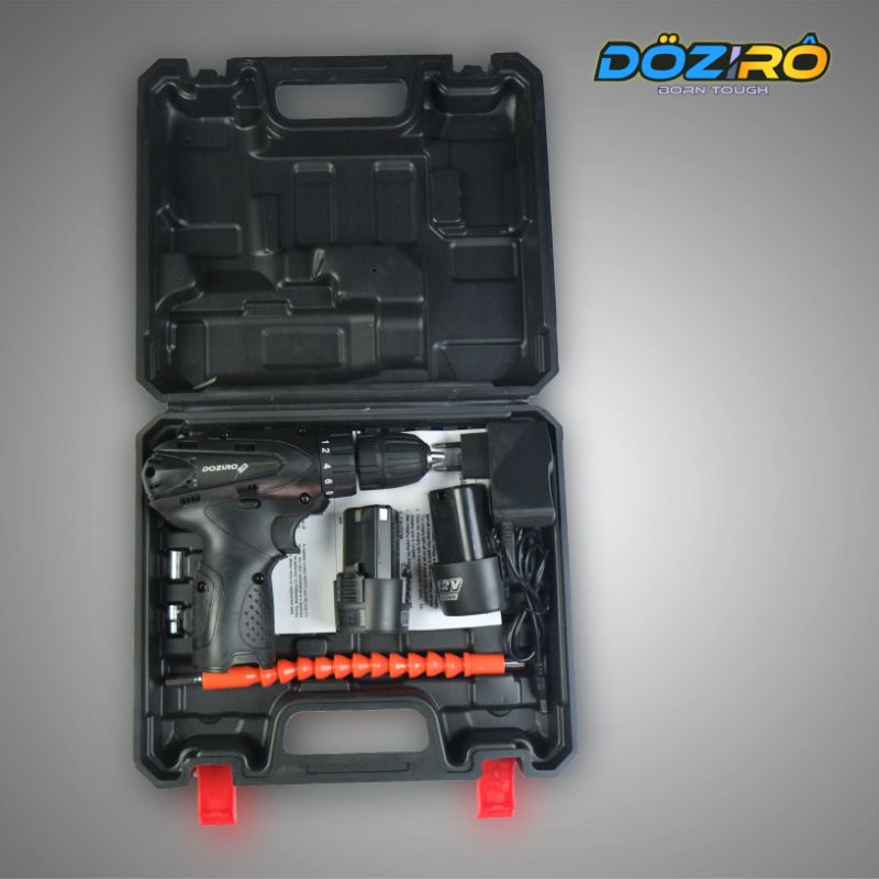 Cordless Drill tool kit 12V / cordless bor baterai 12V