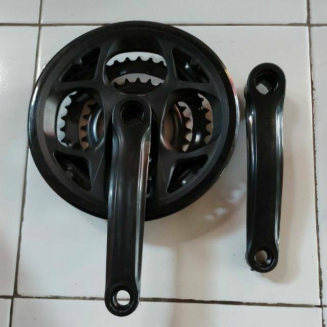 CRANK CHAINWHEEL MTB TURANZA 3 SPEED