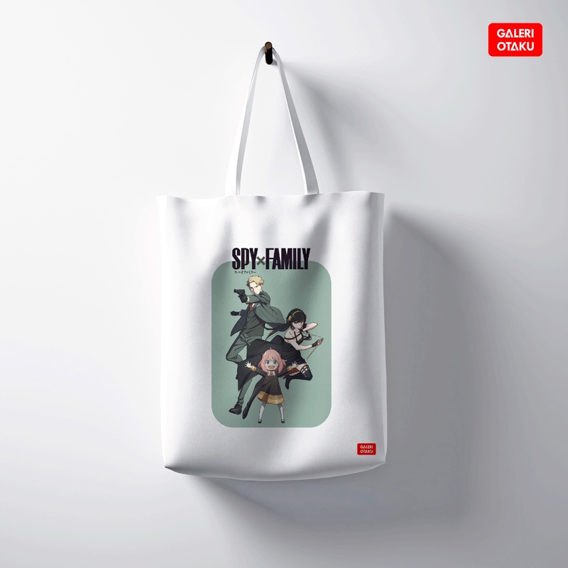 TERBARU SPY X FAMILY TOTE BAG KANVAS ANIME / TOTEBAG KANVAS ANIME PREMIUM / SPY X FAMILY MERCHANDISE