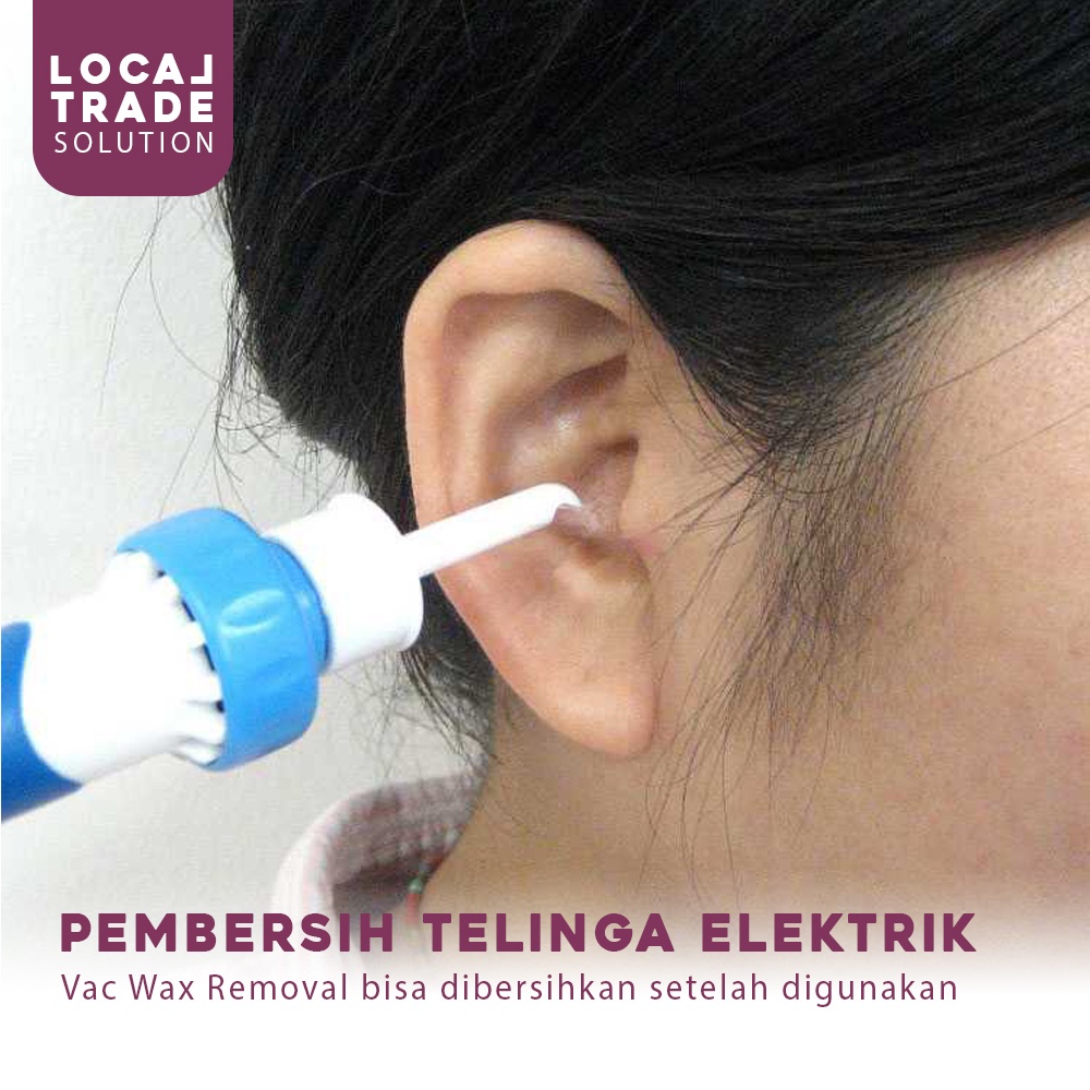 Pembersih Telinga Elektrik Penyedot Kotoran Telinga Ear Wax Vacuum Kuping Ear Wax Cleaner Removal