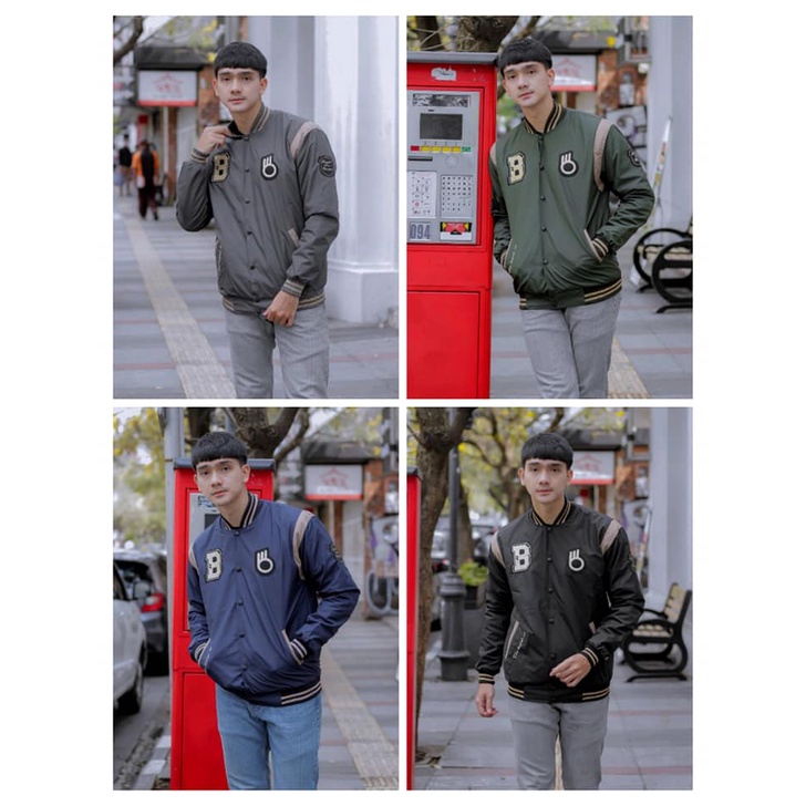 Jaket Baseball / Jaket Besbol / Baseball / Baseball Jacket