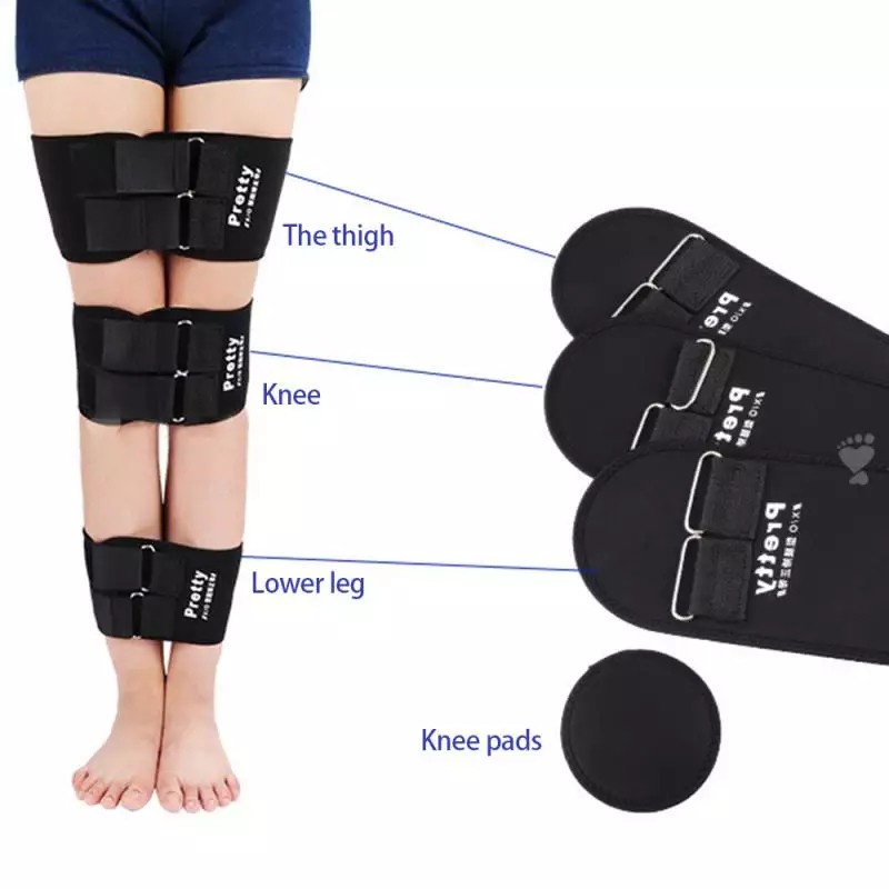 Sabuk Terapi Untuk Kaki X &amp; O / Deker Lutut / Knee Decker / Knee Brace / Penyangga Lutut / Koreksi Lutut / Alat Terapi / Valgus / Varus / Kesehatan / Orthopedi