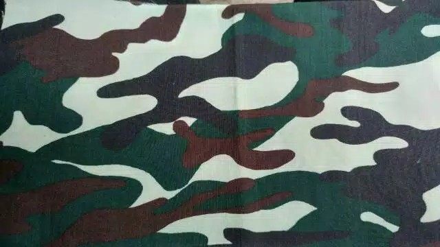 Bahan Kain Sogo Loreng Putih Hijau/kain Loreng Army Abri Tentara Anak Dewasa Meteran Gulungan (yard)
