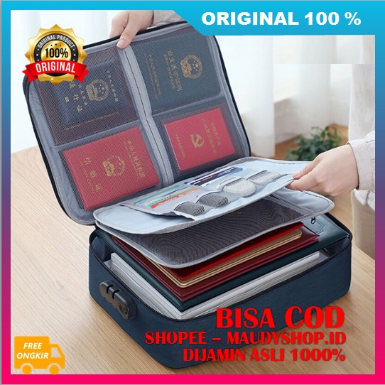 Tas Dokumen Penting Tas Dokumen Anti Air ASLI ORI