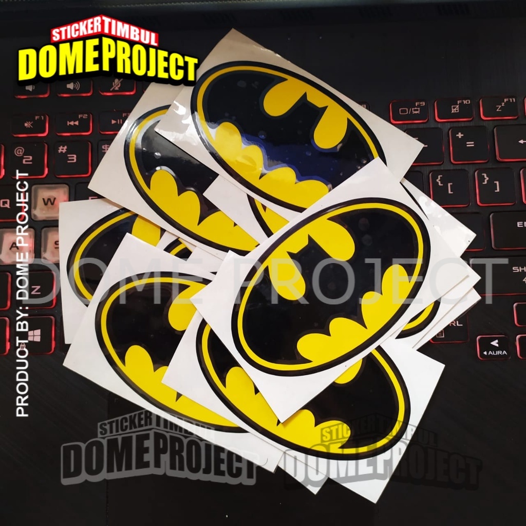 STIKER MOTOR KEREN STIKER MOBIL BATMAN STIKER CUTTING SATUAN KUALITAS AKSESORIS SEPEDA MOTOR