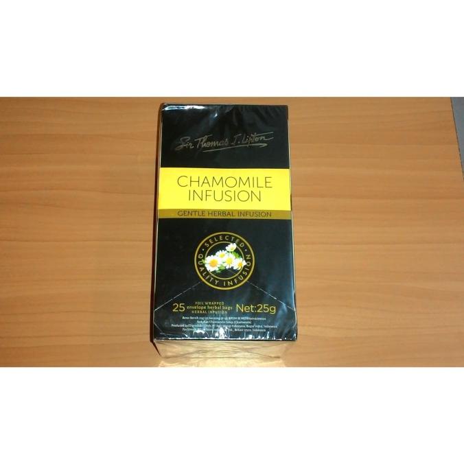 

(BISA COD) Teh Celup Camomile - Chamomile Herbal Infusion - Sir Thomas J. Lipton FREE ONGKIR Kode 602