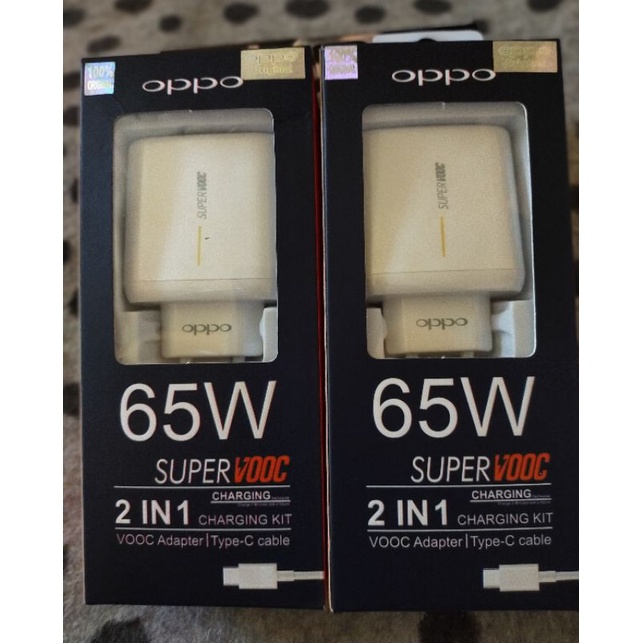 CHARGER OPPO SUPER VOOC 65W / 67 WATT TYPE C