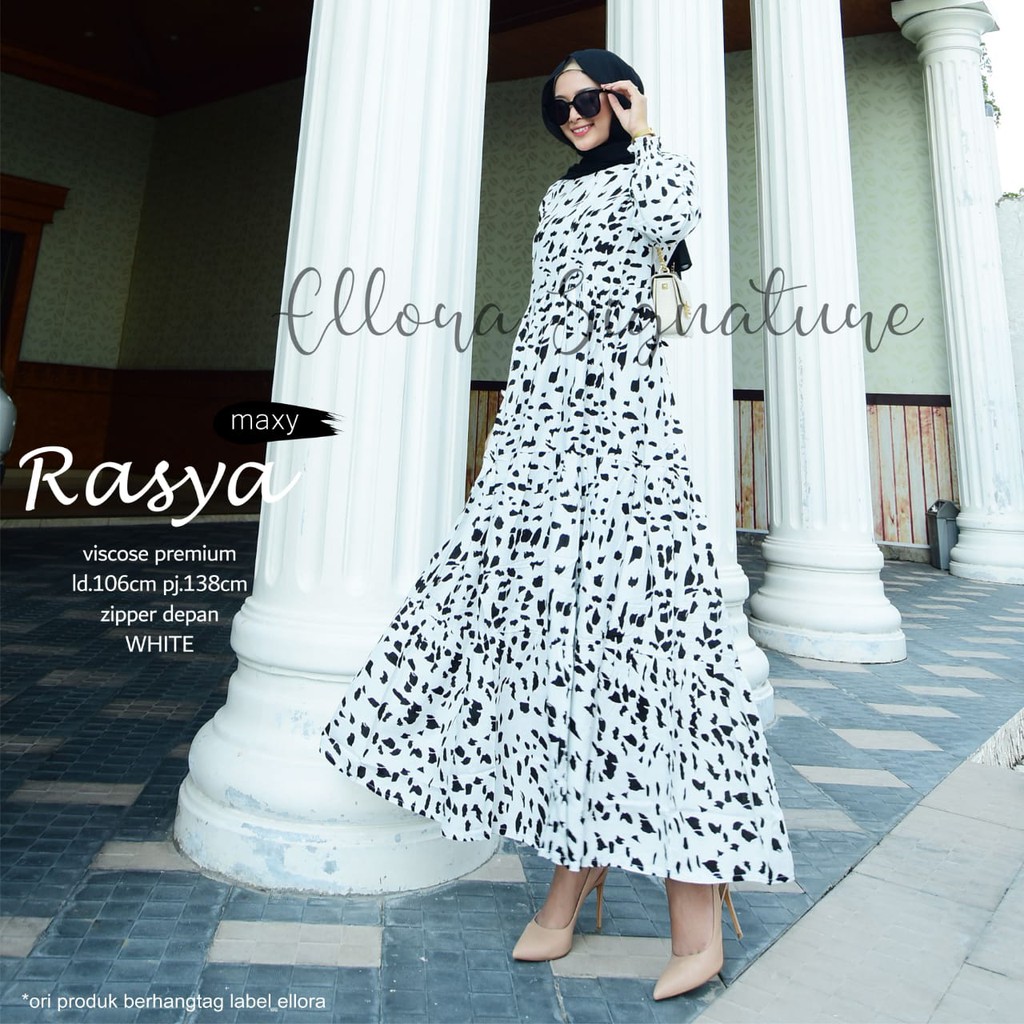 [ COD ] Dress Wanita Gamis Busui LD 106 [ Rasya Dress ]