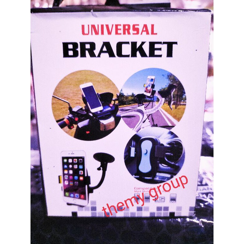 HOLDER/PEGANGAN HP BUAT MOTOR, SEPEDA,MOBIL