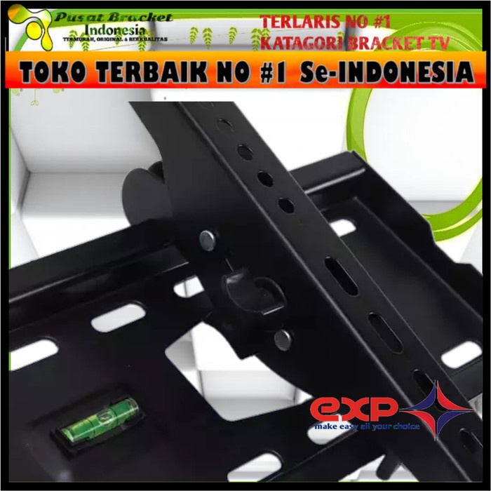 Bracket TV KHUSUS TOSHIBA 42&quot; s/d 55&quot; waterpass GARANSI 100% COCOK!