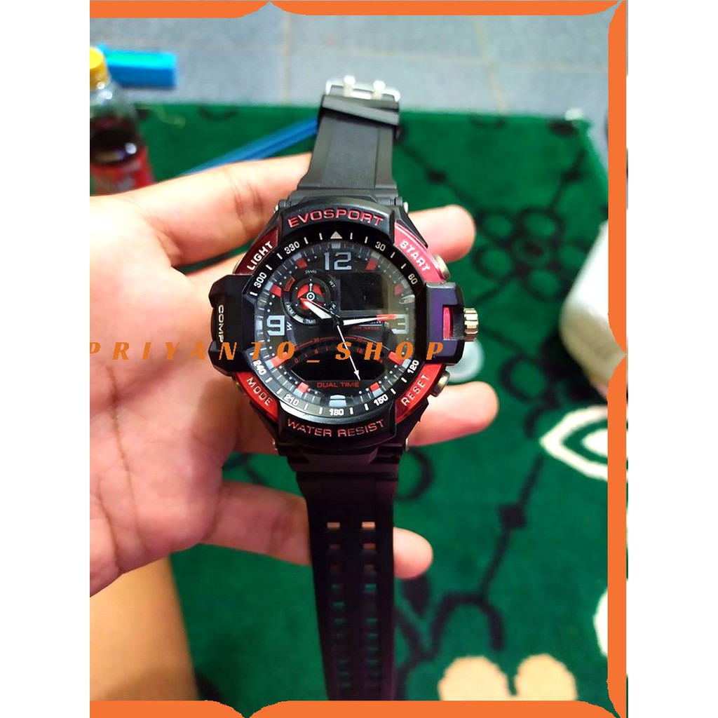 Strap tali Jam Tangan Evosport 1040 Rubber Strap Sport