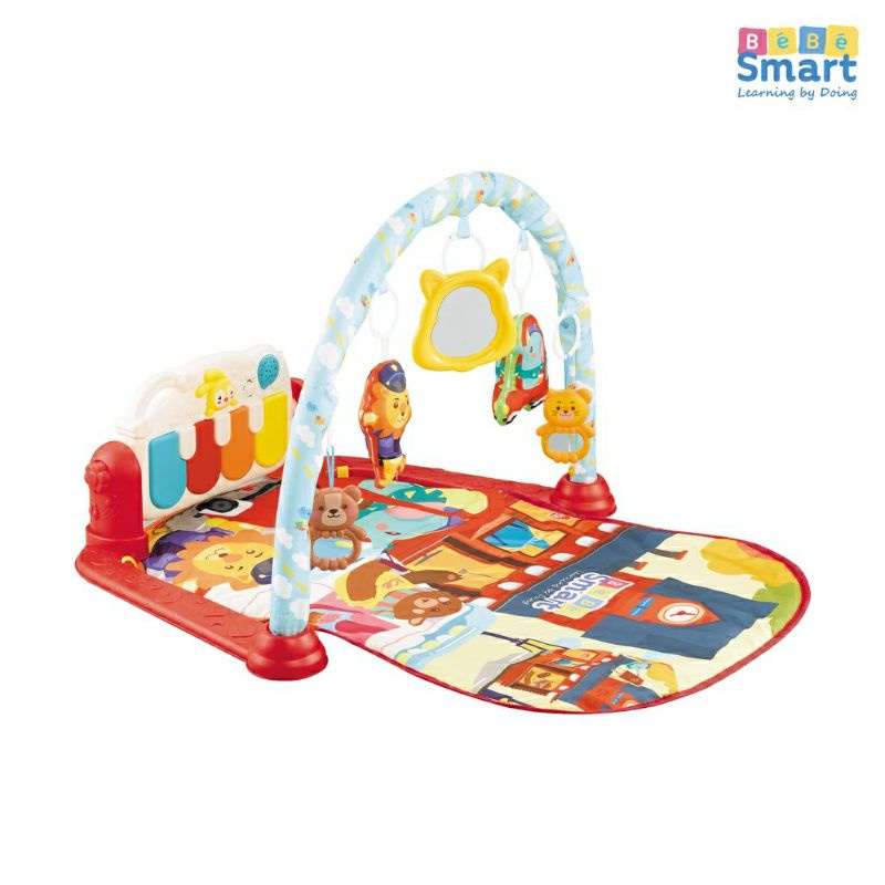 Mainan Bayi Karpet Activity Gym Bebe Smart Basic Piano Playgym Fun at City