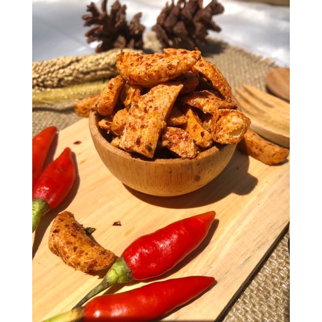 

Basreng Pedas daun Jeruk