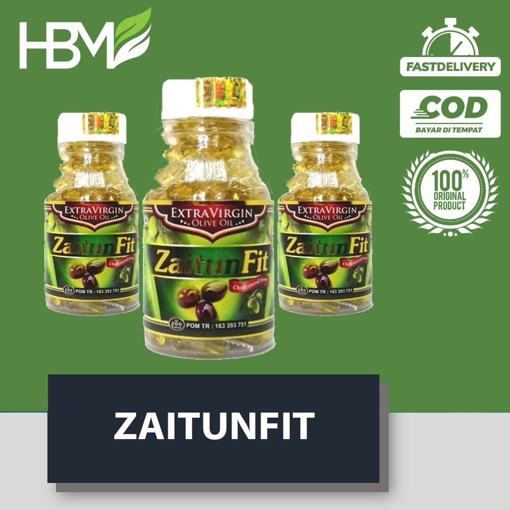 KAPSUL ZAITUN FIT DARUSYIFA KAPSUL MINYAK ZAITUN