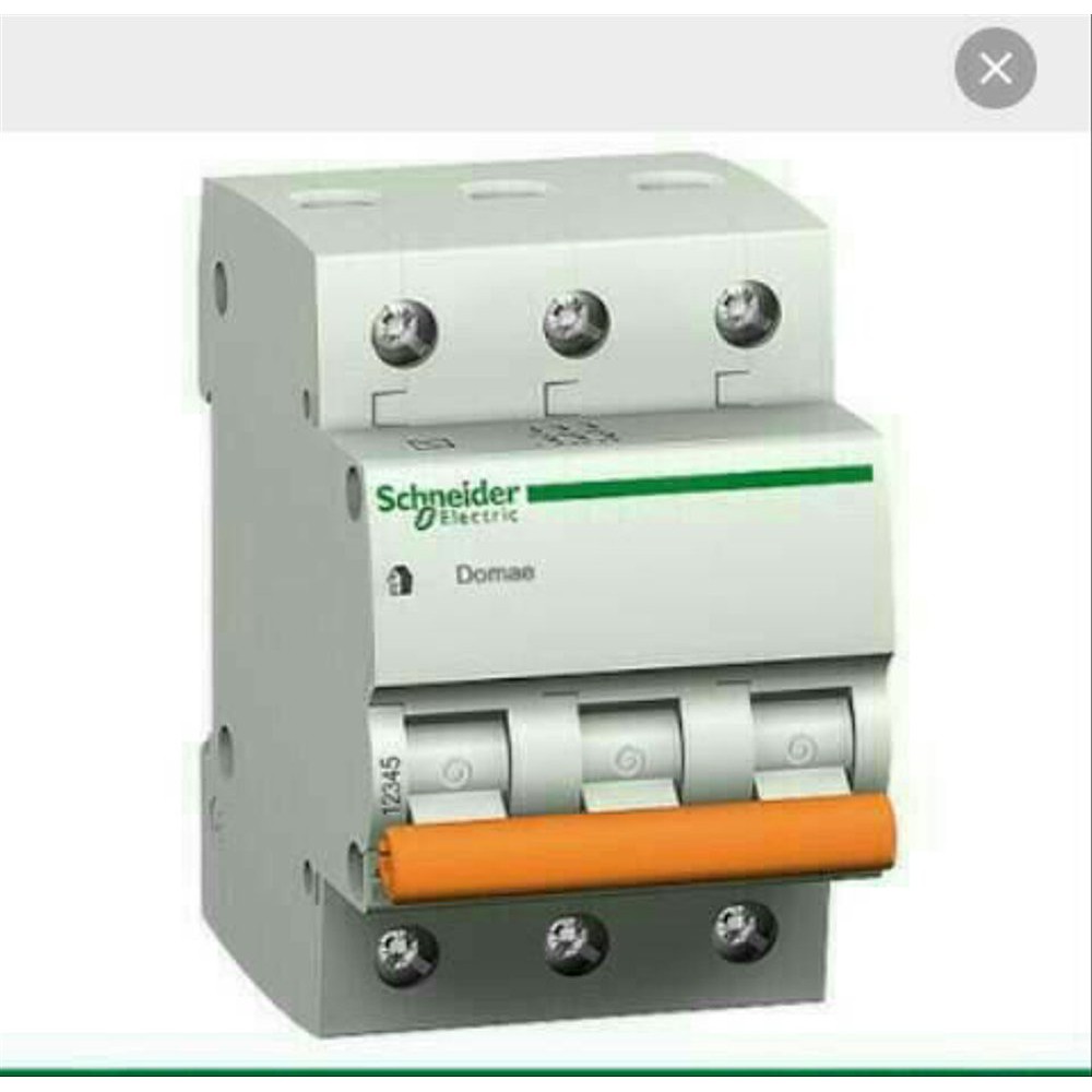 Mcb 3 phase 25A schneider Murah