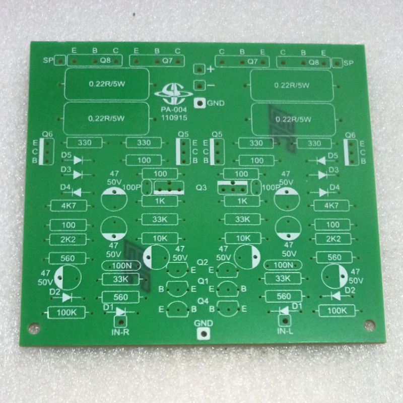 PCB OCL 150W Stereo PA-004