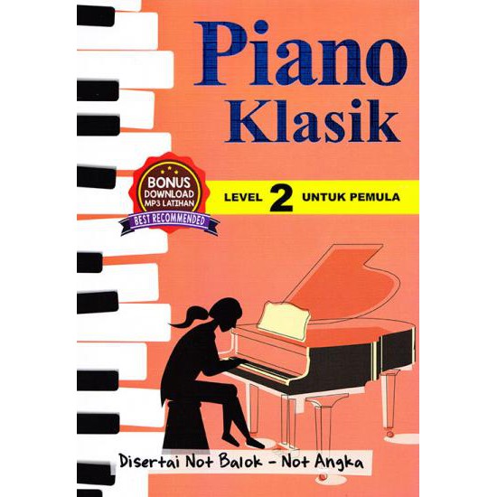 BUKU PIANO KLASIK LEVEL 2 UNTUK PEMULA
