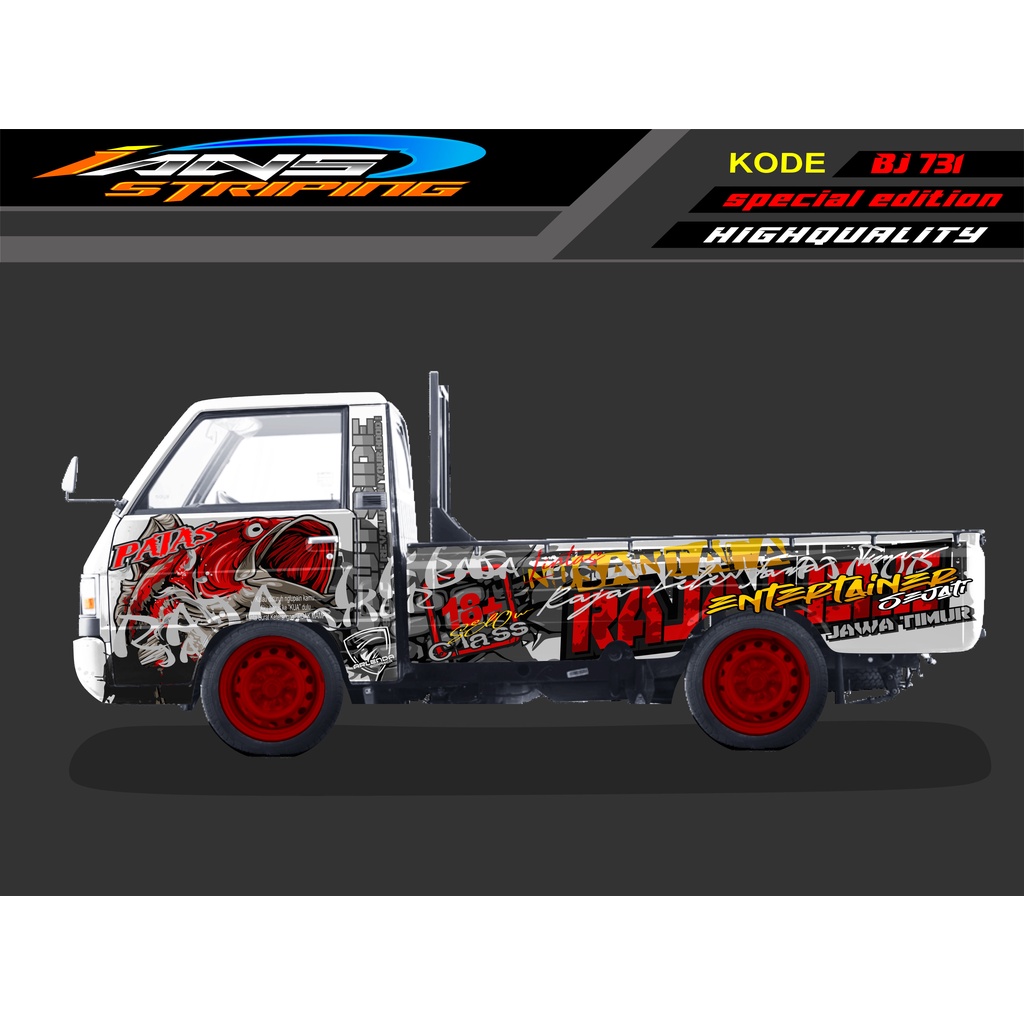 DECAL STICKER MOBIL PICK UP GRANMAX , CARRY , L300 / DECAL PICK UP / DECAL GRANMAX / DECAL STICKER MOBIL