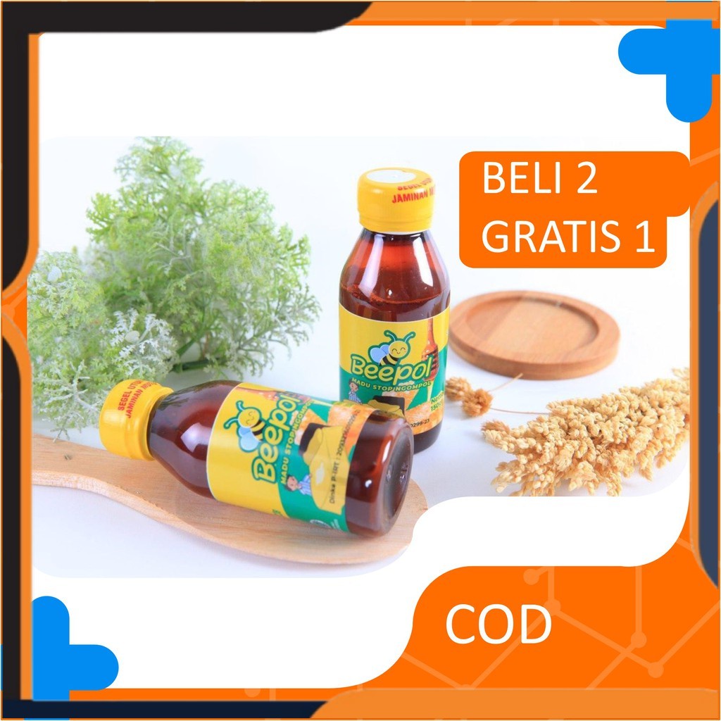 PROMO MADU OMPOL ANAK/DEWASA/MADU STOP NGOMPOL ANAK/DEWASA /OBAT ANTI NGOMPOL/BEEPOL/BELI 2 GRATIS 1