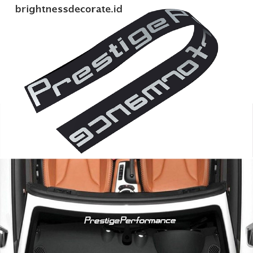 Stiker Vinyl Tema Prestige Performance Untuk Kaca Jendela Mobil