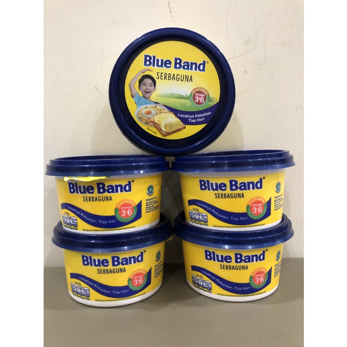 

butter-mentega- blue band margarine serbaguna tube 250gr -mentega-butter.