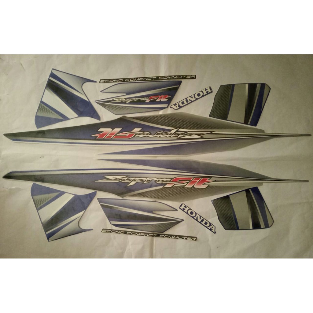 STRIPING LIS BODY SUPRA FIT NEW 2006-2007 hitam