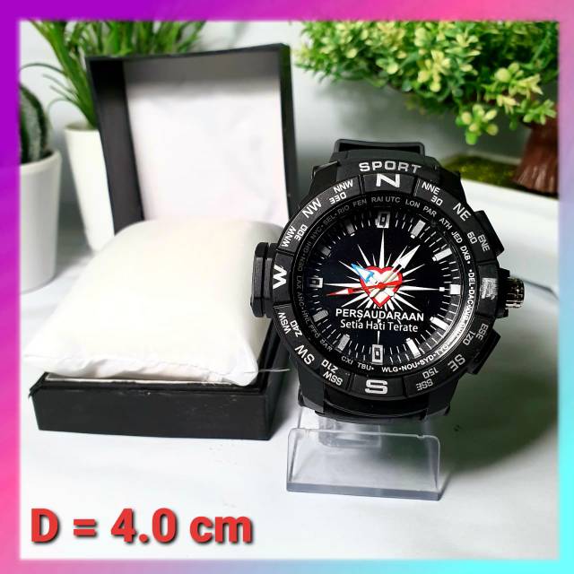 Jam psht kualitas motif hati bersinar