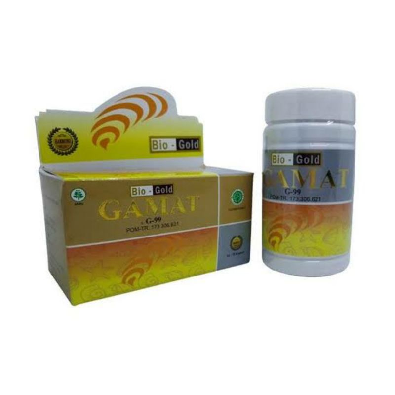 Kapsul gold gamat ( Bio-gold ) isi 75 Asli Original POM