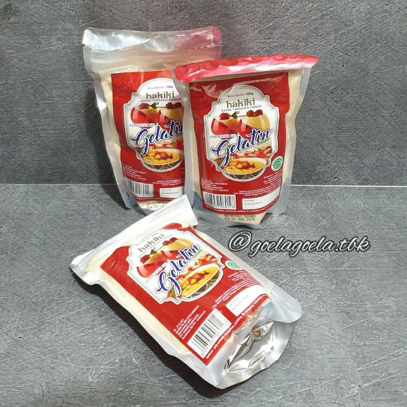 

Hakiki Gelatin