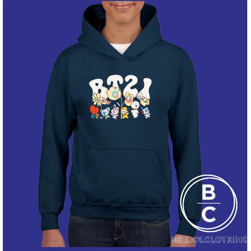 sweater Hoodie kids BT21 Friends