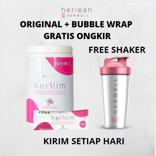Harga Pabrik Herslim 1 Botol Isi 20 Sachet Original Herwell Bpom Penurun Berat Badan Susu Suplemen Diet Her Slim 9ljjO9Bu6qExbok