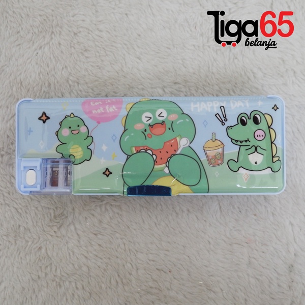 365 PENCIL CASE #41032 Type KT8500 Tempat Pensil Anak Karakter Fancy Lucu