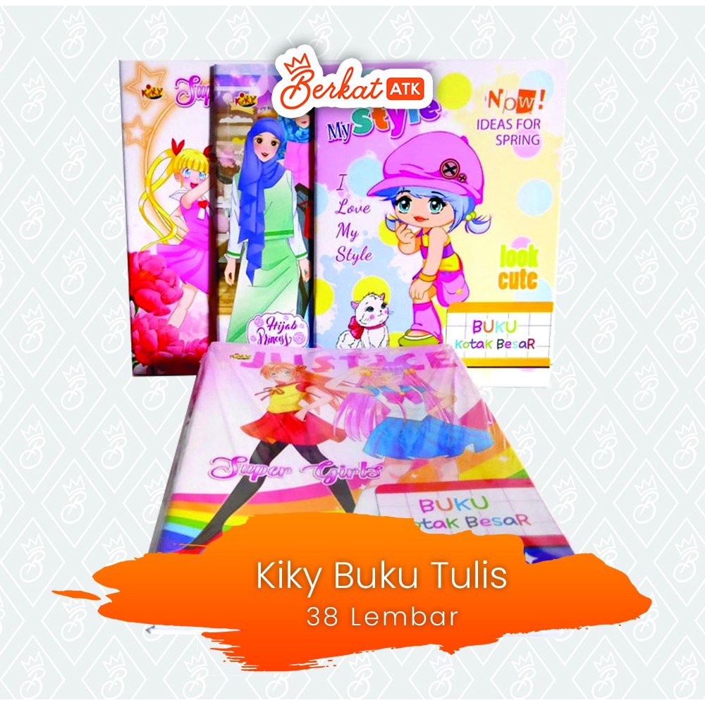 

Buku Tulis Murah (Produk KIKY) 38 Lembar