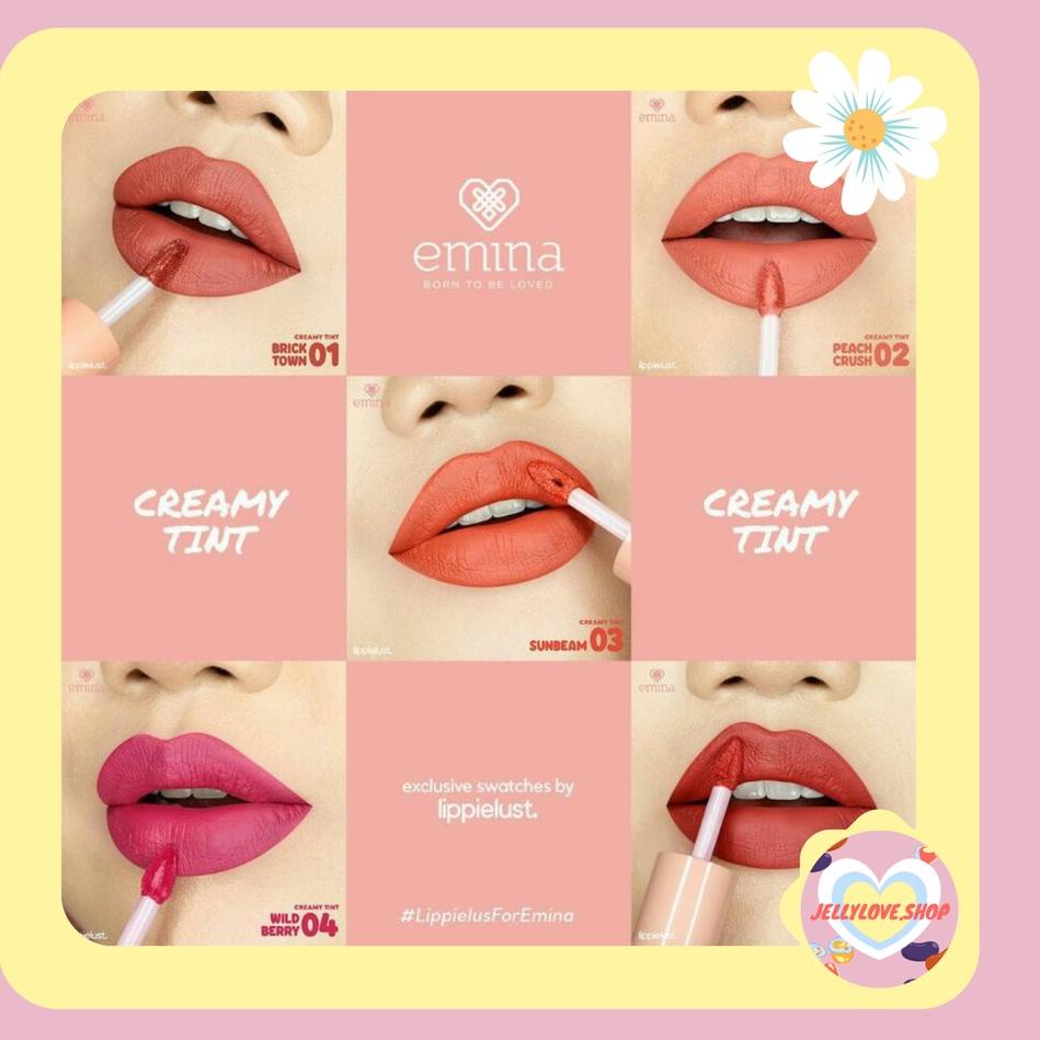 BISA COD [NEW SALE!!!] Emina Creamy Lip Tint / Emina Creamy Tint / Emina Lip Creamy Tint