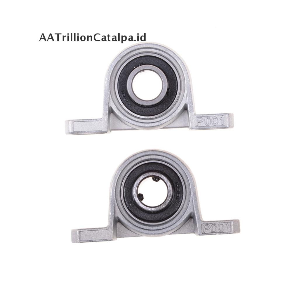 (AATrillionCatalpa) 2pcs Bantalan Penyangga Bola Bearing Diameter 12mm KP001