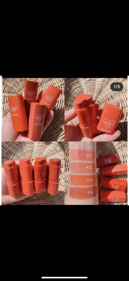 [ ECER ] KISSBEAUTY STICK BLUSHER &amp; KOTAK