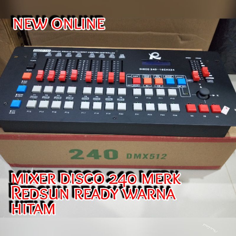 MIXER LIGHTING DISCO 240/REDSUN 100% ORIGINAL