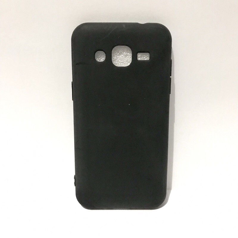 CASE HP J2 / J2 2015 / J200 ANTICRACK / BLACKMATTE KARET LENTUR BAGUS MURAH SILIKON SILICONE BLACK