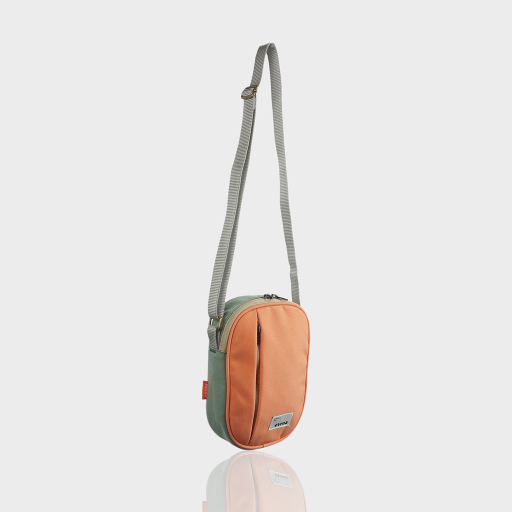 Evroa Poppy Sling Bag - Peach Olive