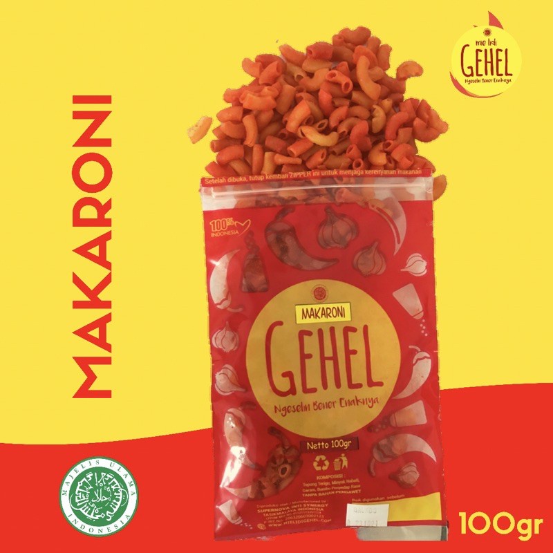 

Gehel Makaroni Super Pedas 100gr