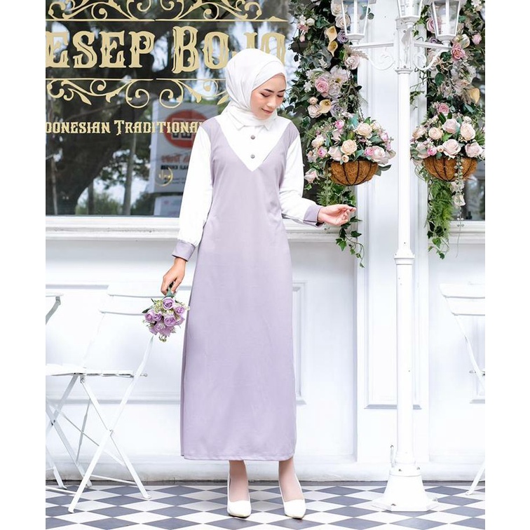 Livy Dress Gamis Remaja Korean Style
