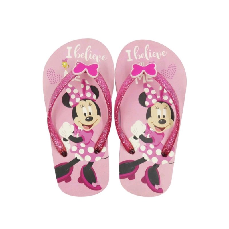 Sandal Jepit Karet Anak Girls Disney Perempuan Minnie Mouse balmoral kids cewek cewe